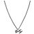 Chanel Cubic Heart CC Silver Halskette - Ansicht 2