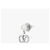 Valentino Orecchini a goccia Garavani Logo Crystal Pearl - vista 4