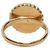 Dior Anello Petit CD Baroque Gold Ring Size - vista 3
