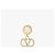 Valentino Orecchini a goccia Garavani Logo Crystal Pearl - vista 2