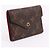 Louis Vuitton Portafoglio Compatto Monogram Victorie - vista 4