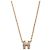 Hermès Collana Mini Pop da donna Maron Glace Yellow Gold