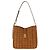 MCM Borsa a tracolla in polietilene marrone