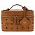 MCM Borsa crossbody in polietilene marrone