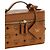 MCM Borsa crossbody in polietilene marrone - vista 3