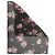 Dolce & Gabbana Stola lunga in chiffon di seta floreale nera - vista 2