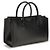 Givenchy Borsa Bos Taurus in pelle di vitello nera - vista 2