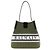Balmain Bicolor Baumwollhandtasche