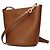 Tory Burch Borsa a tracolla in pelle marrone - vista 2