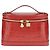 Jacquemus Borsa Bos Taurus in pelle di vitello rossa
