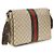 Gucci Borsa a tracolla in tessuto beige - vista 3