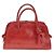 Jacquemus Sac à main Bos Taurus en cuir de veau rouge