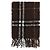 Burberry Sciarpa in alpaca Vicugna Pacos marrone