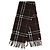 Burberry Sciarpa in alpaca Vicugna Pacos marrone - vista 2