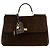 Borsa Dolce & Gabbana My Sicily marrone in suede e pelle
