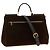Borsa Dolce & Gabbana My Sicily marrone in suede e pelle - vista 2