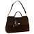 Borsa Dolce & Gabbana My Sicily marrone in suede e pelle - vista 3