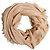 Dolce & Gabbana Stola sciarpa in pizzo da uomo in lana e seta beige con frange