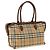 Burberry Borsa tote in cotone beige - vista 2