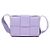 Bottega Veneta Mini Borsa a Tracolla Cassette Viola