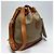 Céline Macadam Schultertasche mit Kordelzug Beige (Grad enthält Beutel) - Ansicht 5