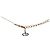 Dior Vertical CD Halskette Gold - Ansicht 3