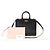 Salvatore Ferragamo Studio Box Bag Medium aus schwarzem Kalbsleder - Ansicht 2