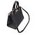 Salvatore Ferragamo Studio Box Bag Medium aus schwarzem Kalbsleder - Ansicht 3