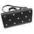 Salvatore Ferragamo Studio Box Bag Medium aus schwarzem Kalbsleder - Ansicht 5