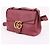 Gucci Borsa a tracolla GG Marmont Medium con patta - vista 4