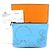 Hermès Clutch Poulpe Fiction Small Blue - vista 2