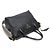 Prada Black Vitello Daino Lettering Logo - vista 3