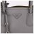 Prada Borsa Tote e a Tracolla Gray Dublè Silver - vista 3