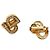 Dior Cubic CD Gold Ohrringe - Ansicht 4