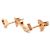 Orecchini Tiffany & Co T Smile Oro Rosa - vista 2