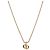 Collier Cubic Dior Doré