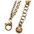 Bracciale a catena Chanel con zirconi oro - vista 4