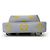 Louis Vuitton Borsa a tracolla slingback Avenue Monogram in pelle Grey Yellow - vista 8