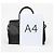 Autre Marque Neue Cabas Chyc Medium Ledertote Schwarz - Ansicht 12