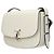 Jimmy Choo Borsa crossbody in pelle bianca - vista 2