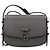 Jimmy Choo Borsa a tracolla in pelle grigia