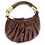 Balmain Borsa a tracolla Bos Taurus in pelle di vitello marrone - vista 2
