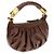 Balmain Borsa a tracolla Bos Taurus in pelle di vitello marrone - vista 3
