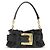 Balmain Borsa a tracolla Bos Taurus in pelle di vitello nera