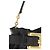 Balmain Borsa a tracolla Bos Taurus in pelle di vitello nera - vista 4