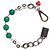 Dolce & Gabbana Silver Brass Chain Dice DG Logo EmbellishedCharm Bracelet - view 4