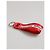 Dolce & Gabbana Red Logo Polyester Silver Brass Holder Keychain Keyring - view 3