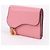 Dior Carteira com aba rosa com ferragens douradas - vista 3
