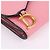 Dior Carteira com aba rosa com ferragens douradas - vista 7