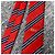 Dior Regiments-Seidenkrawatte Rot Marineblau Schwarz Weiß - vista 12